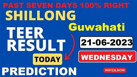 Guwahati Teer Result and Chart .